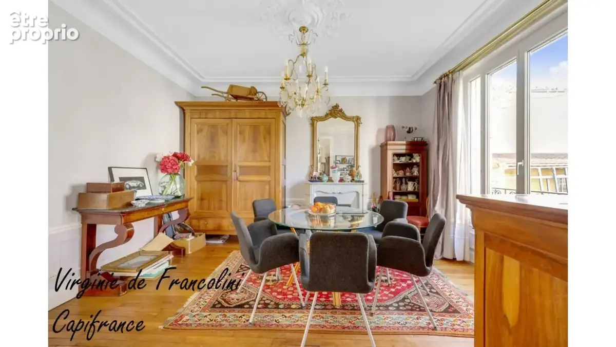 A vendre-Meulière-Centre-Ville-7 pièces-Parcelle de 500 m²-garages-Sous-sol-11 mn à pied RER E-6mn en voiture RER A - photo 4