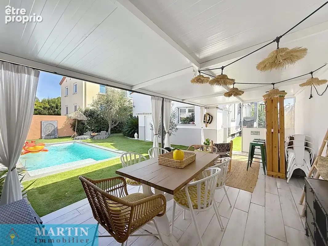 Maison de plain-pied - 4 faces - piscine - photo 31