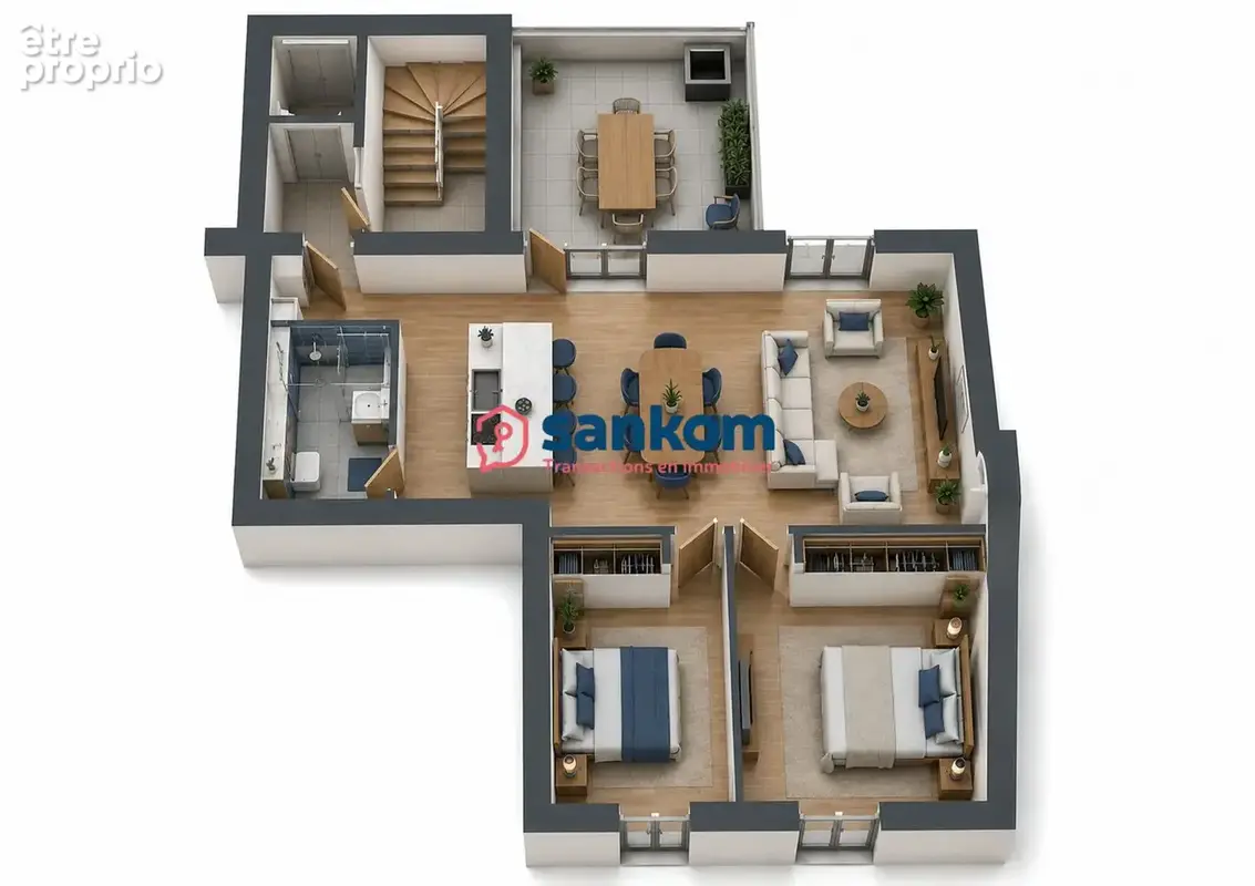 Appartement 77 m² à Le Puy-En-Velay  - photo 2