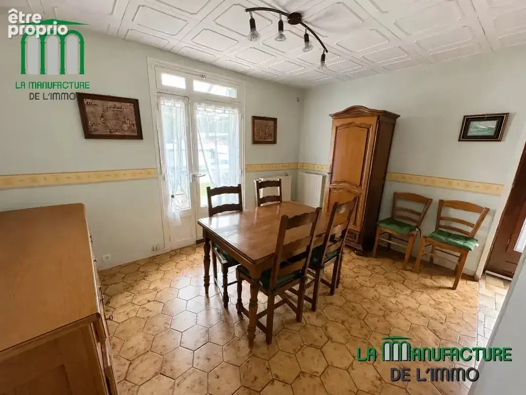 Maison mitoyenne de ville de type T2 de 37,14 m²  + sous-sol complet / Firminy - le Mas - photo 5