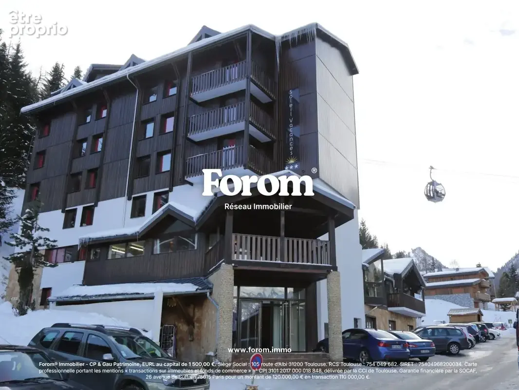 Appartement 1 pièce 19 m² à vendre à Modane (73500) - photo 2