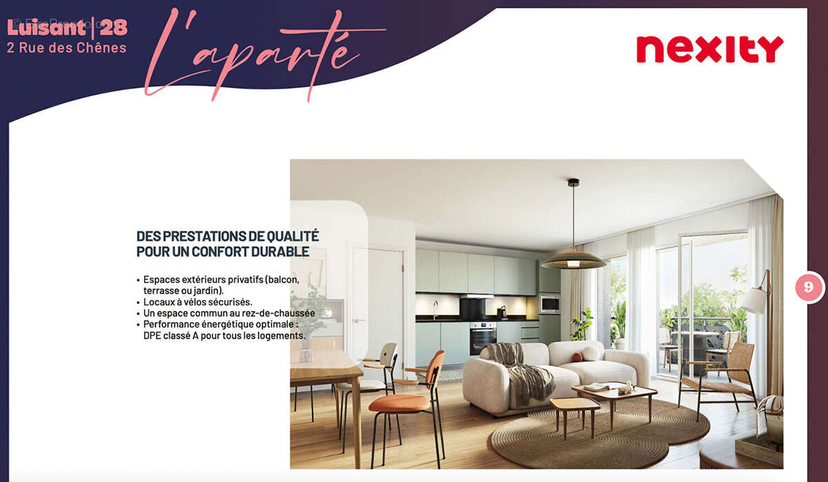 Appartement à LUISANT