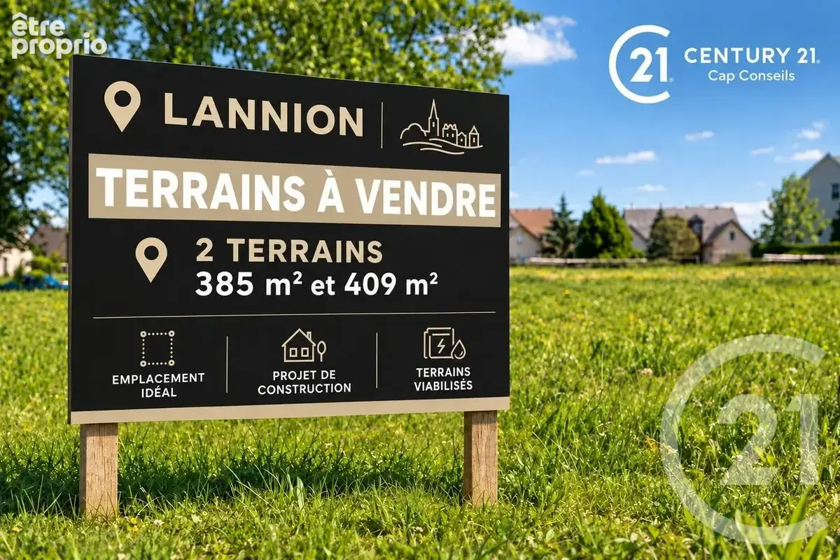 Terrain à LANNION