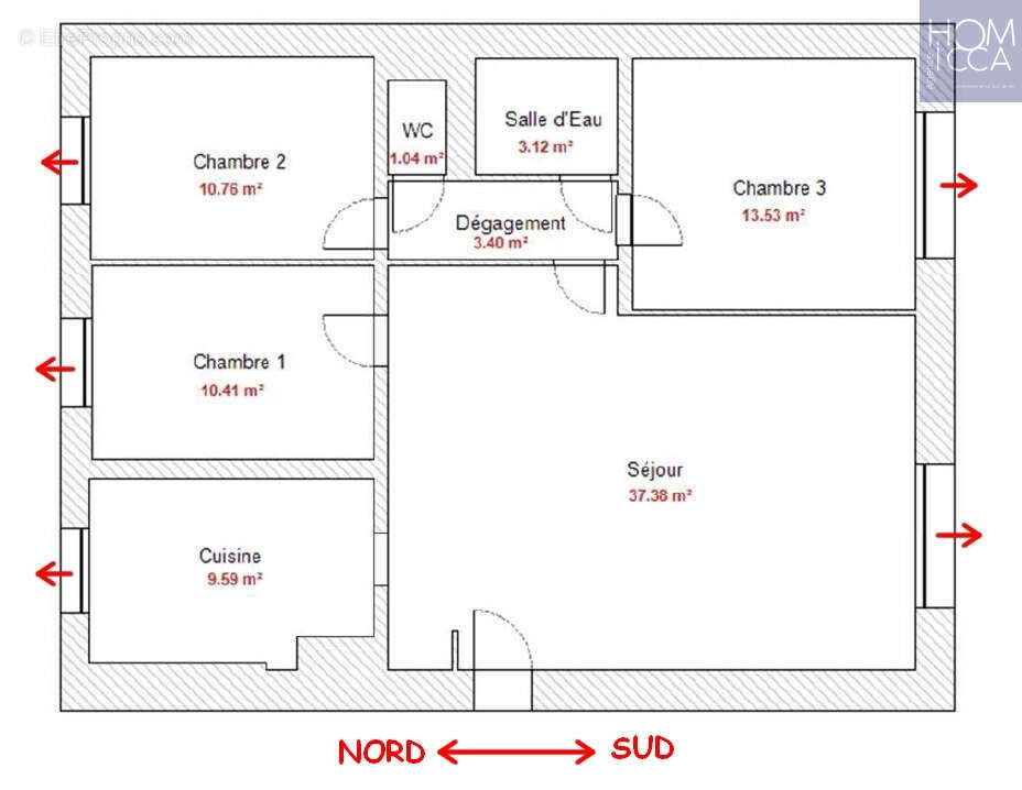 Appartement à TASSIN-LA-DEMI-LUNE