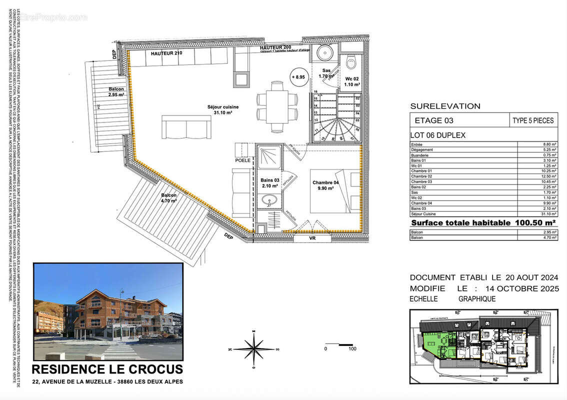 Appartement à MONT-DE-LANS