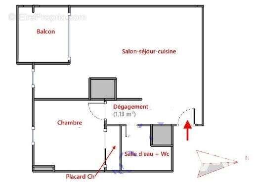 Appartement 41 m² à Sete  - photo 2