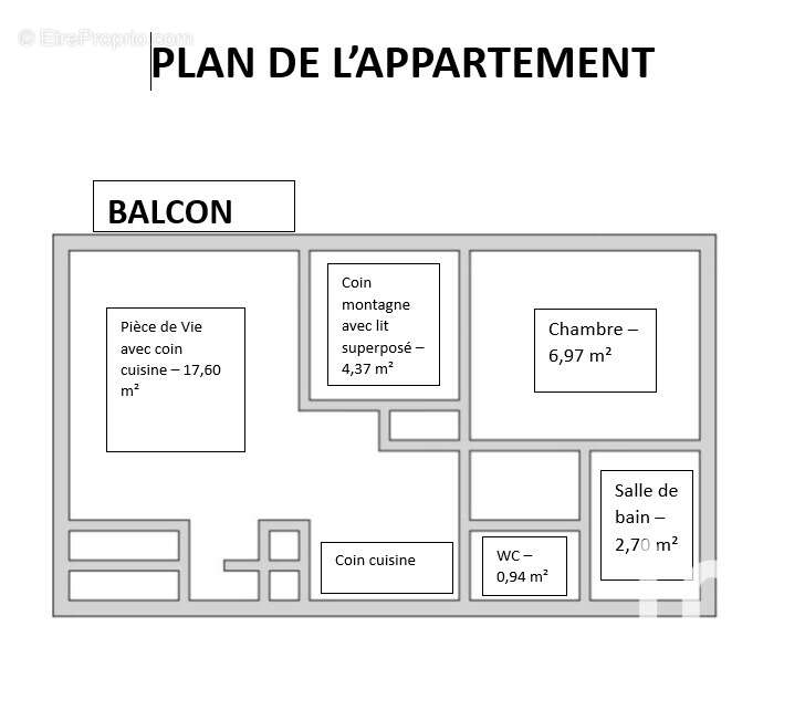 Appartement 32 m² à Aussois  - photo 4
