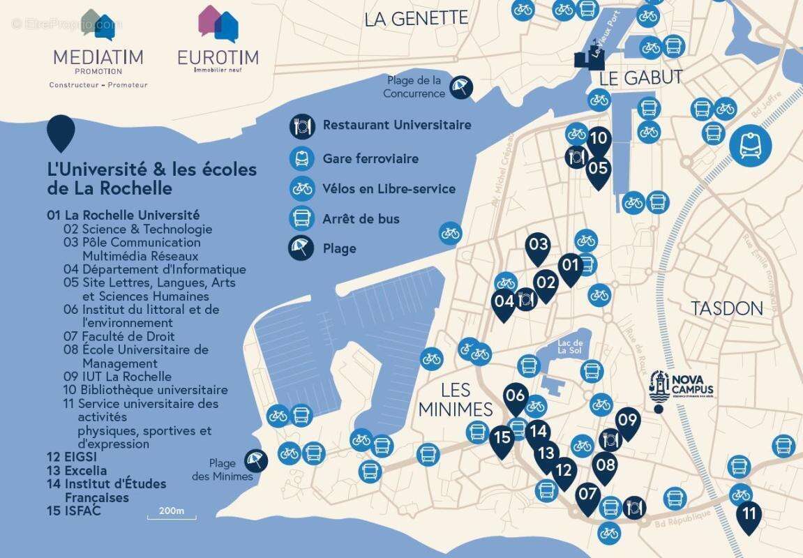 Appartement à LA ROCHELLE