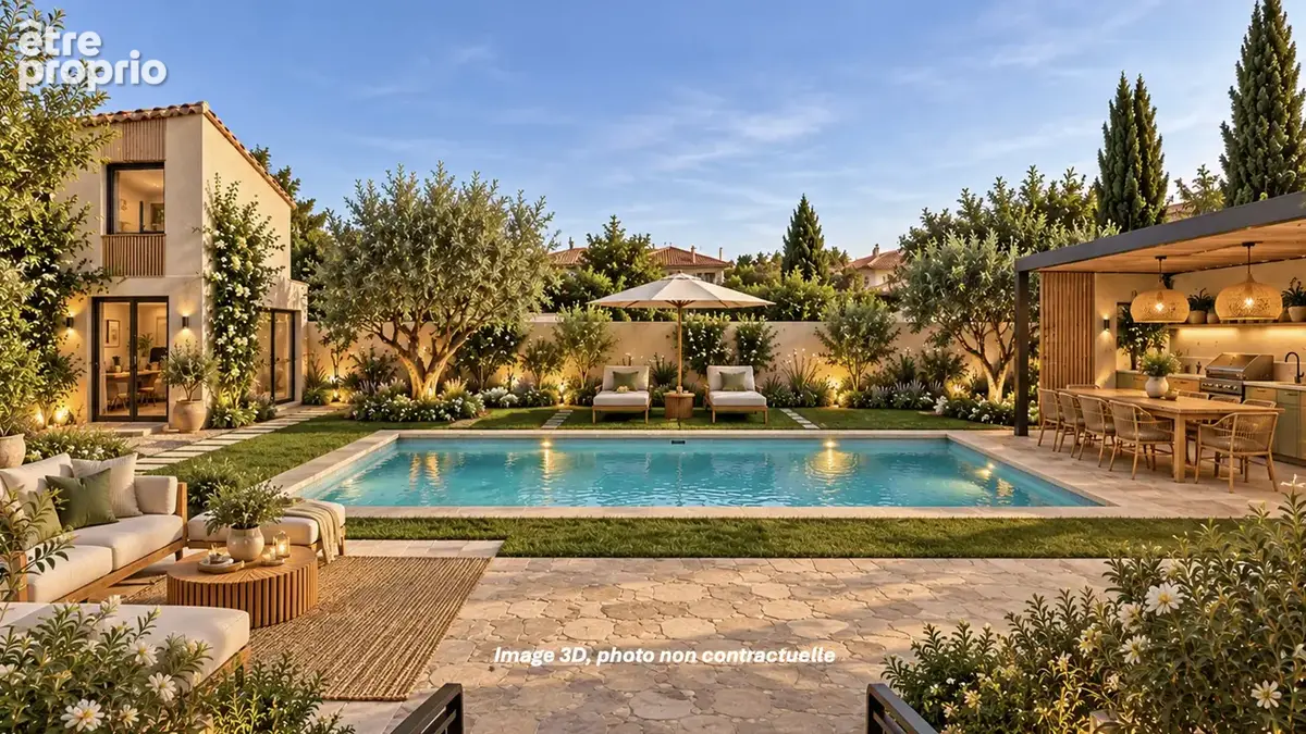 Maison de plain-pied avec sous-sol et grand jardin - photo 4