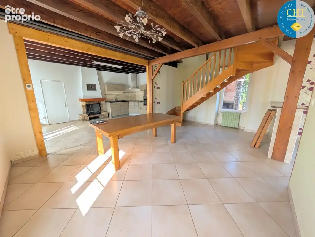 Ancien corps de ferme en pierres renove avec studio et dépendances à concoret (56430) avec cht immobilier - photo 4