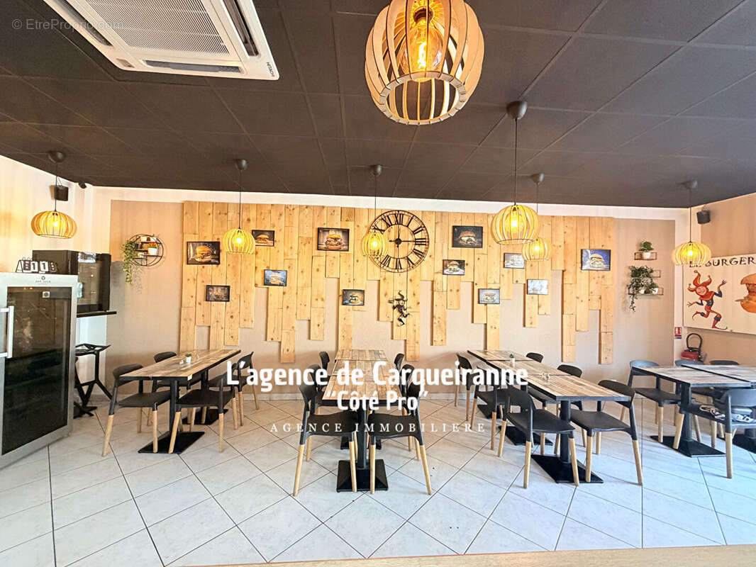 A vendre fonds de commerce concept burger maison idealement situe sur un axe principal (route des plages) a la londe les maures - photo 7