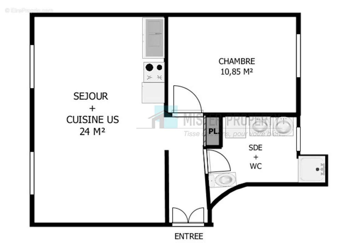 Appartement à PARIS-17E