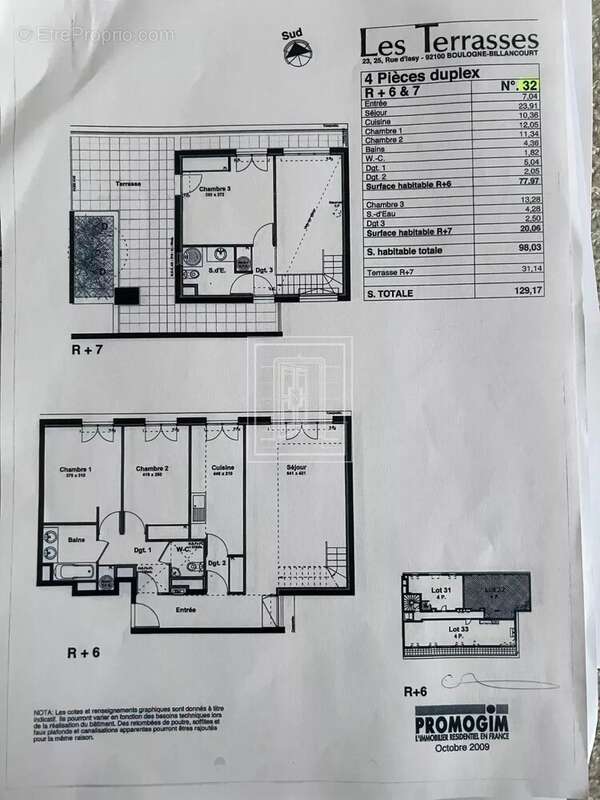 Appartement à BOULOGNE-BILLANCOURT