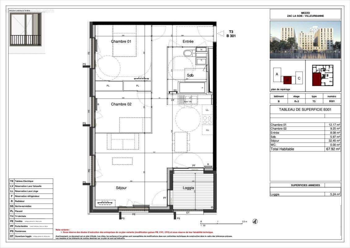 Appartement à VILLEURBANNE