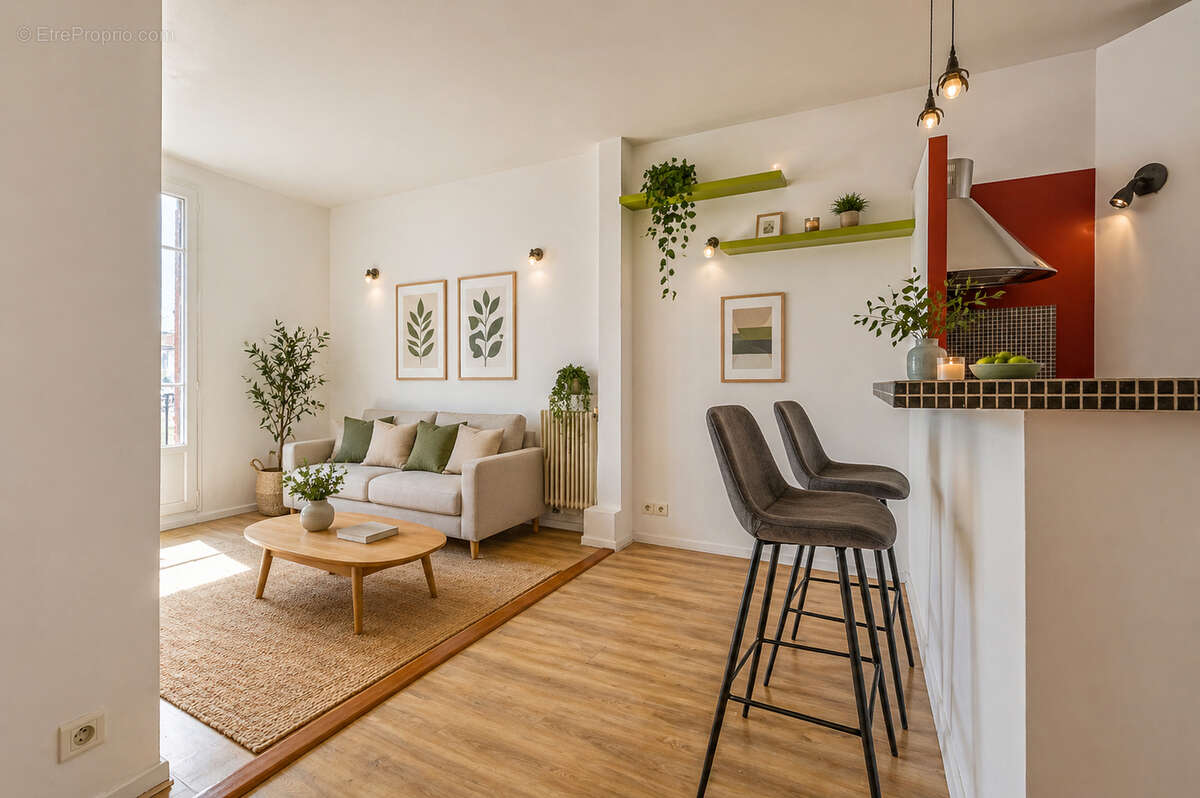 Appartement à PARIS-19E