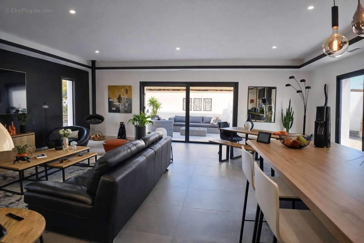 Villa plain-pied contemporaine 3 chambres avec suite parentale et terrain piscinable - photo 6