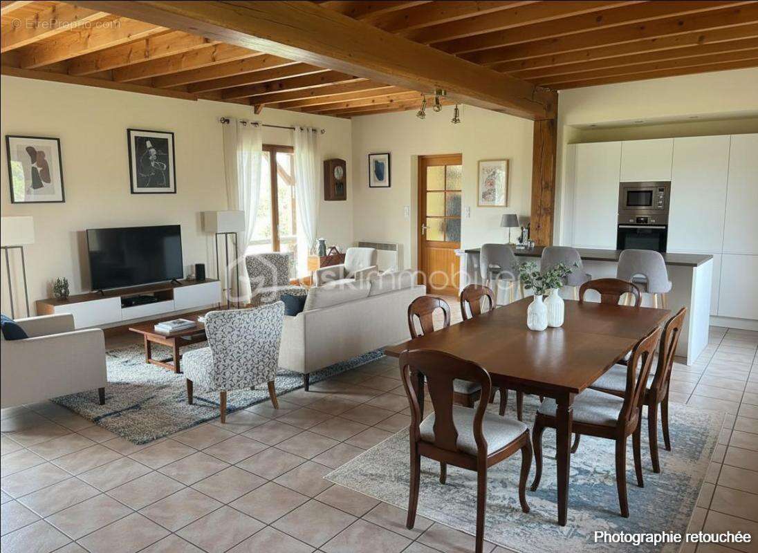 Maison de 133m² avec jardin - photo 5