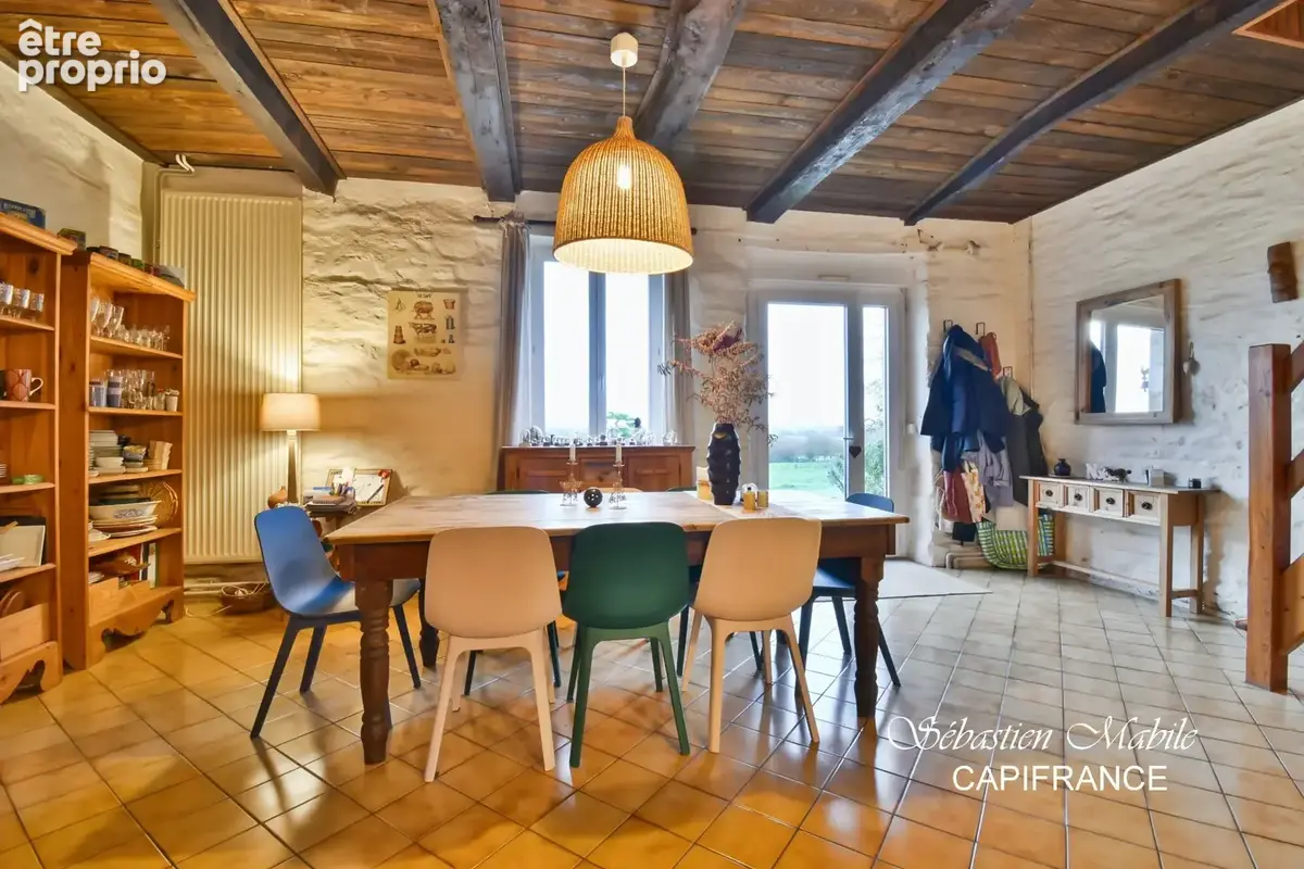 Maison en pierre à vendre 7 pièces à Pleine-Fougères (35) en Baie du Mont Saint Michel - terrain de 4200 M² - photo 8