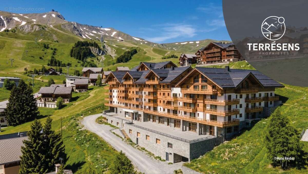 Appartement t2 - résidence le caprice blanc à la toussuire - photo 2