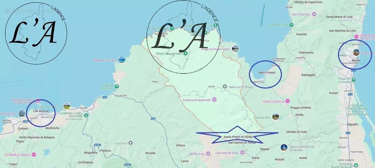 Maison à SANTO-PIETRO-DI-TENDA