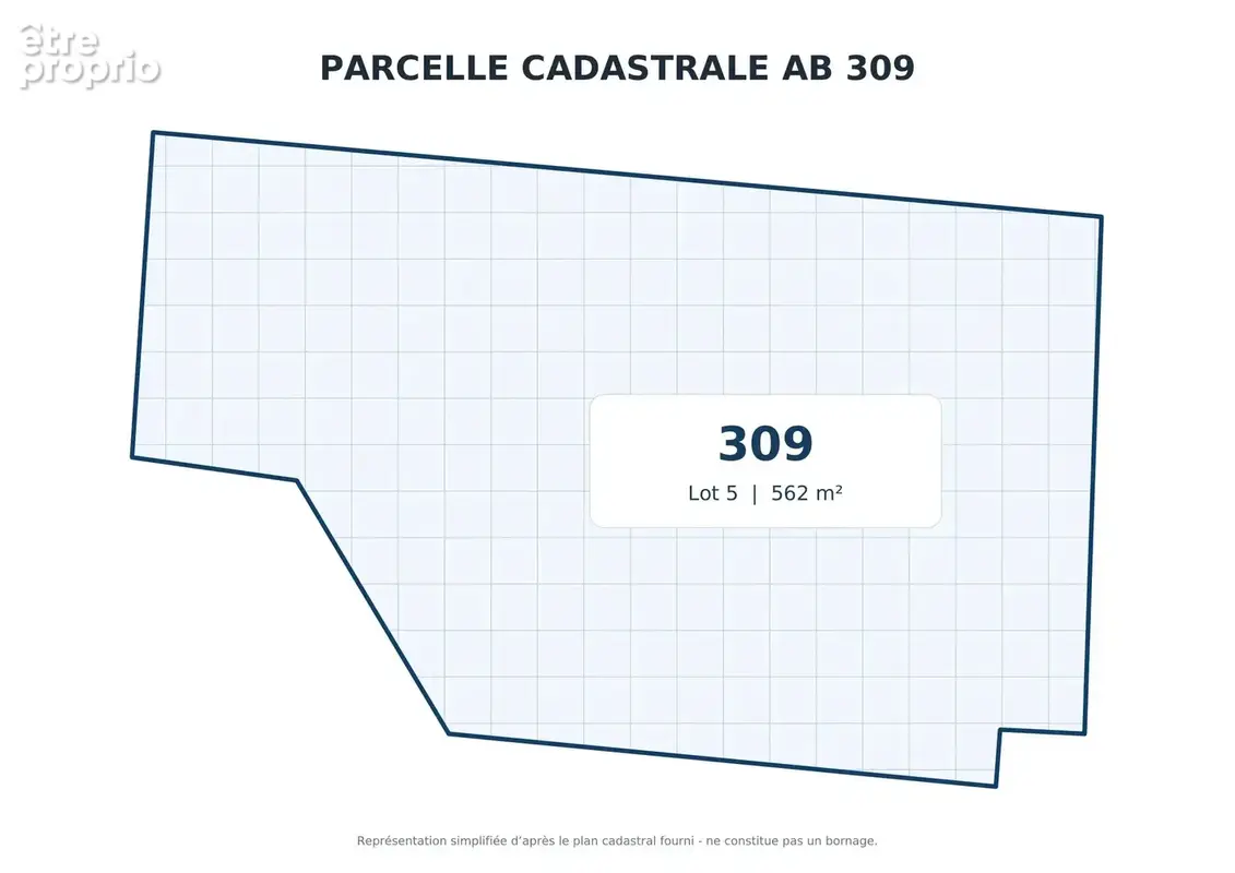 Saint-urbain – terrain constructible 562 m² – viabilisé – plein sud - photo 5