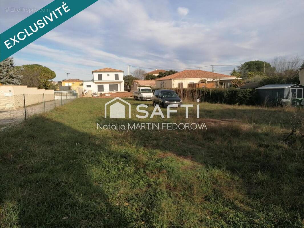 Photo 1 - Terrain à CANET