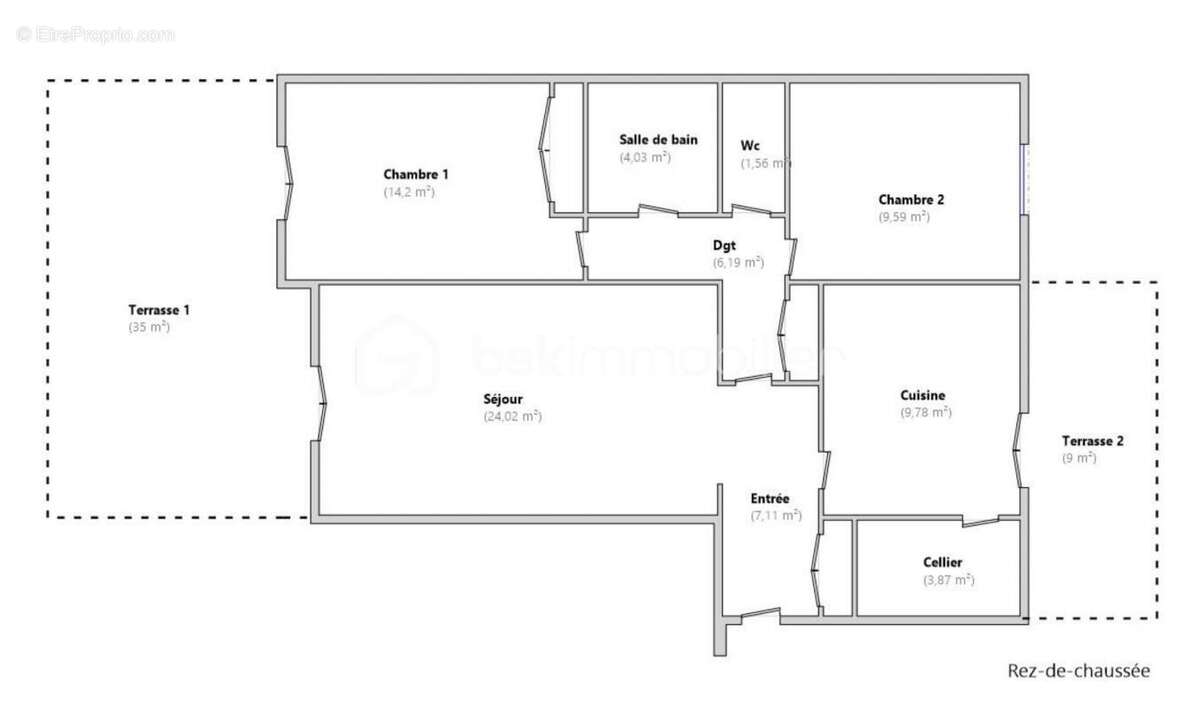 Appartement à VILLENEUVE-LOUBET