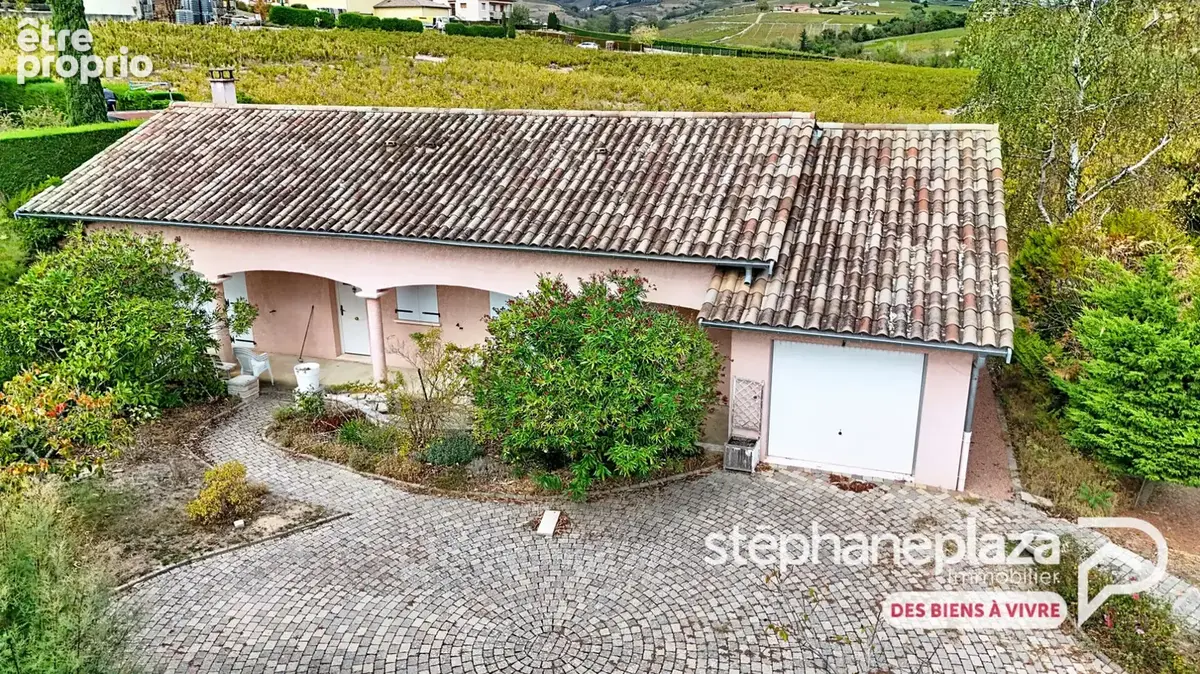 Maison de plain-pied avec superbe vue sur les vignes - photo 1