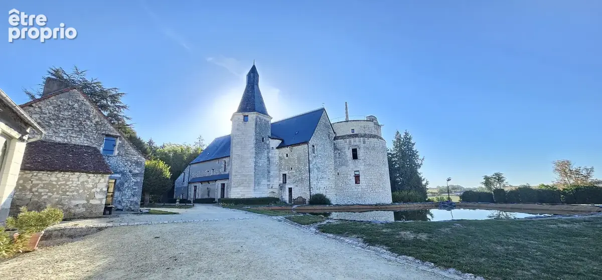 Château du XIIè siècle inscrit aux monuments historiques, dépendances et parc de 2 ha   Sud Touraine - photo 21