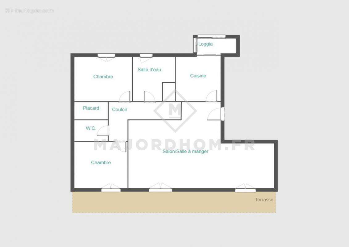 Appartement à MARSEILLE-10E