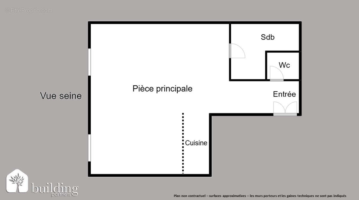 Île de la Jatte Neuilly-sur-Seine - Studio 51,65 m² - photo 3