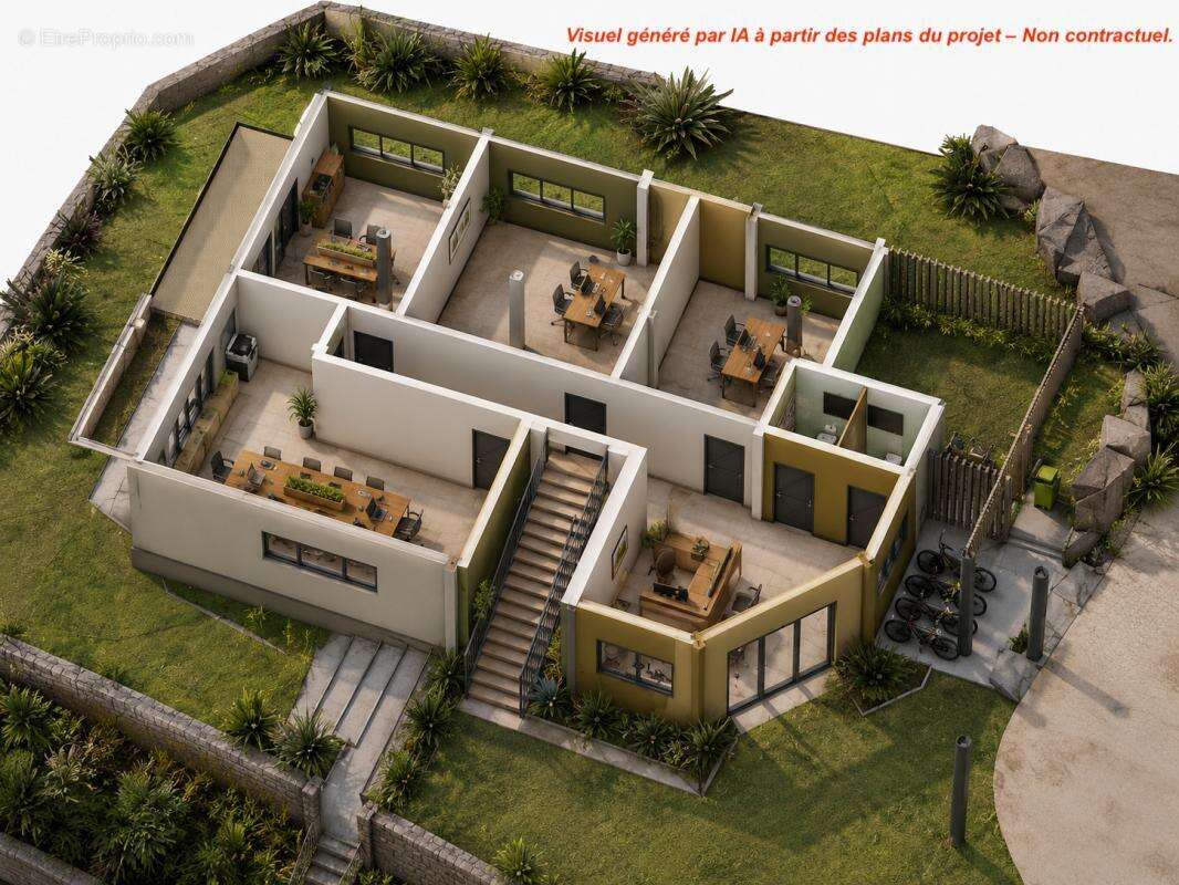 Étang-salé – ensemble immobilier neuf mixte professionnel et habitation - photo 4