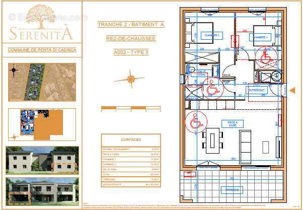 Penta di casinca serenita - appartement  avec terasse - photo 2