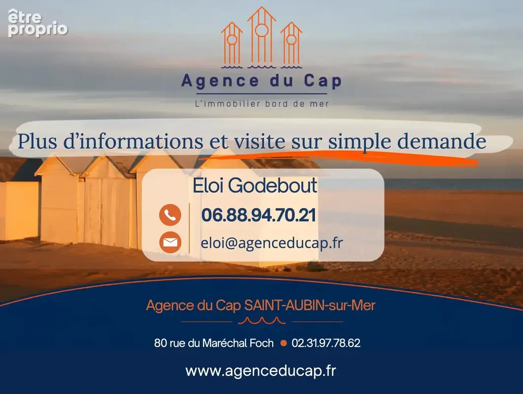 BÉNOUVILLE - Maison de plain-pied sur 1134m² de terrain - photo 13