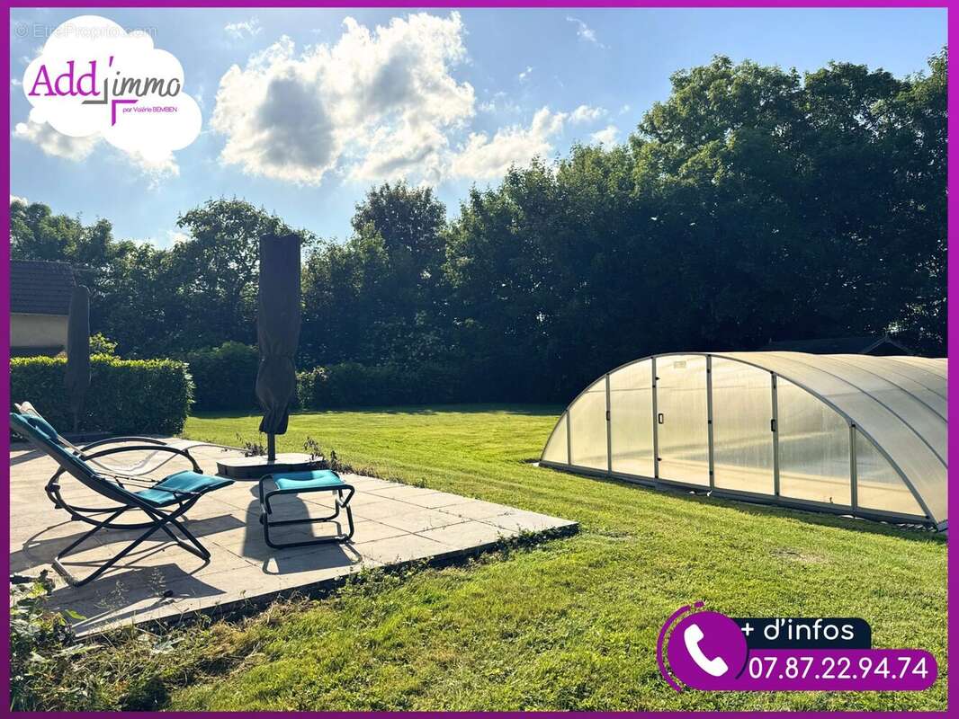 Quoi de mieux que la piscine pour se détendre en famille ou entre amis ! - Maison à BIEFVILLERS-LES-BAPAUME