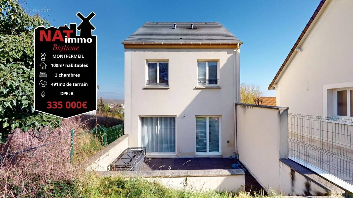 Maison à MONTFERMEIL