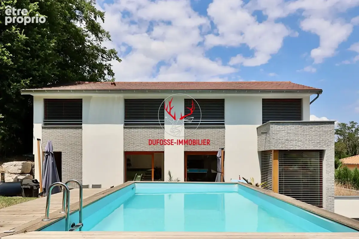 Villa d'architecte contemporaine avec piscine - photo 1
