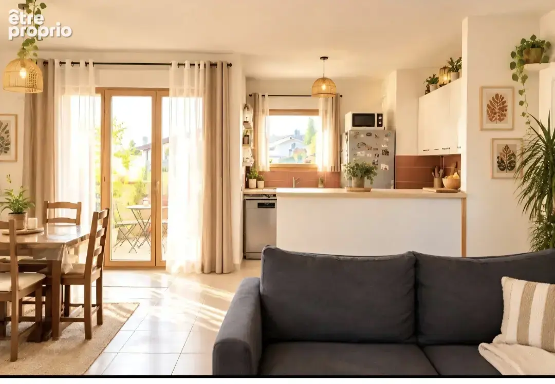Bel appartement t 4 avec terrasse dernier etage - photo 3