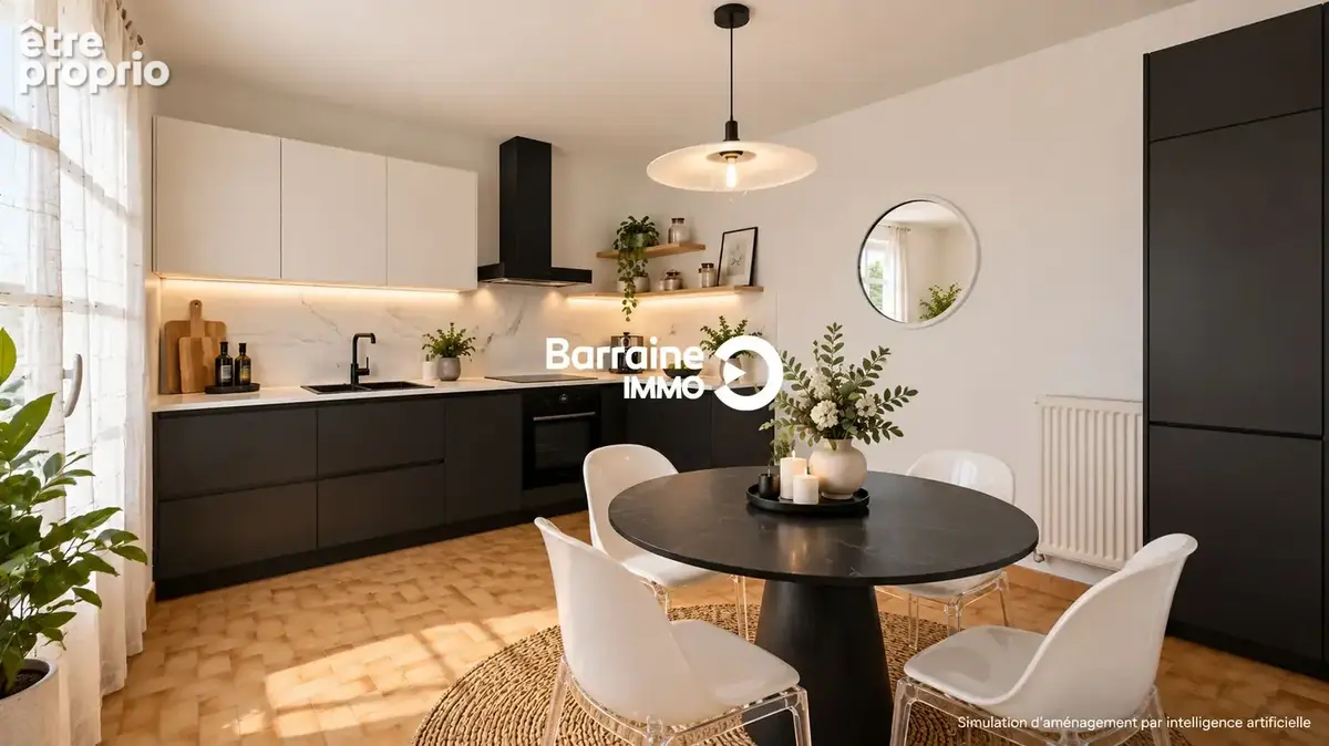 BREST KERBONNE MAISON T6 de 98.22 m² Exposition Sud / Ouest Terrain clos de 212.5 m² Proche Base Navale - photo 8