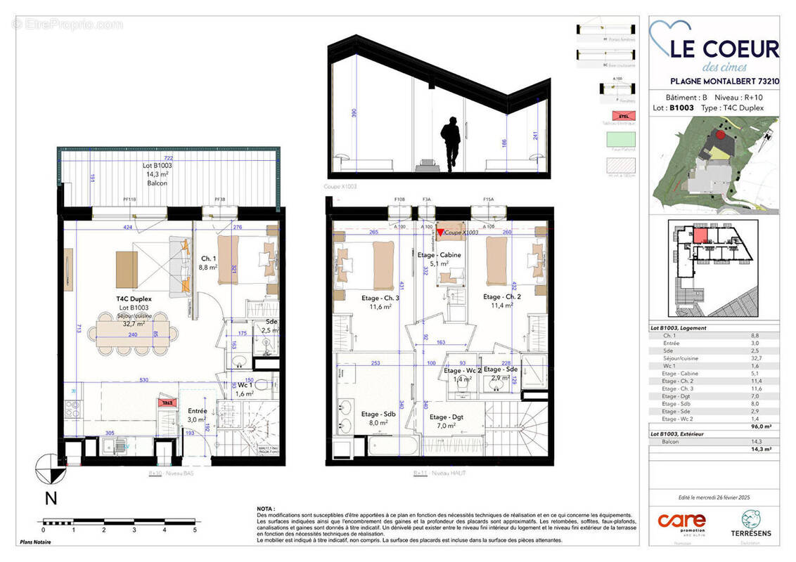 Appartement à MACOT-LA-PLAGNE