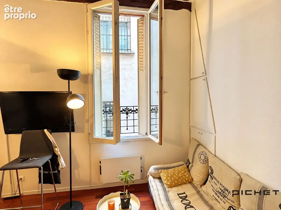 Paris 6ème - saint-germain-des-prés - studio avec mezzanine - rue christine - photo 4