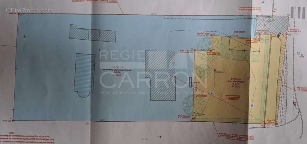 Terrain constructible - 505 m2 - 69290 -Grézieu-la-Varenne - photo 5