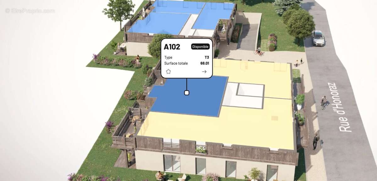 Appartement à MORILLON