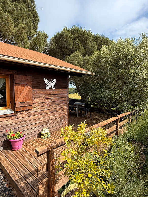 Maison en pierre avec chalet bois, grange et vue panoramique - photo 11