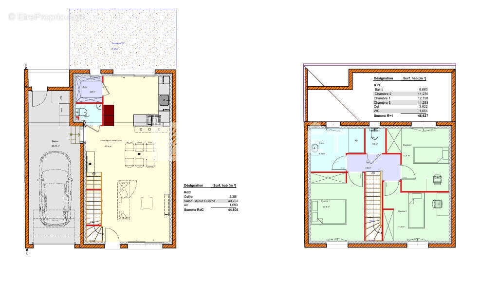 Terrain à MAIZIERES