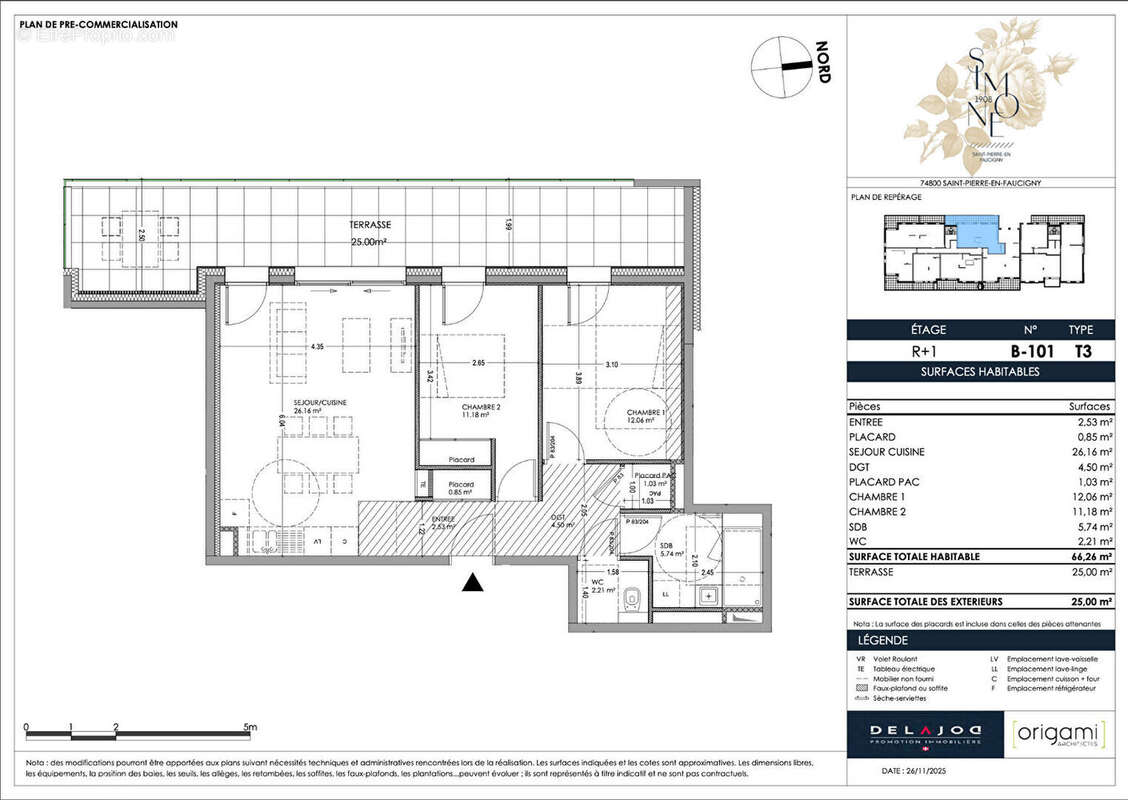 Appartement à SAINT-PIERRE-EN-FAUCIGNY