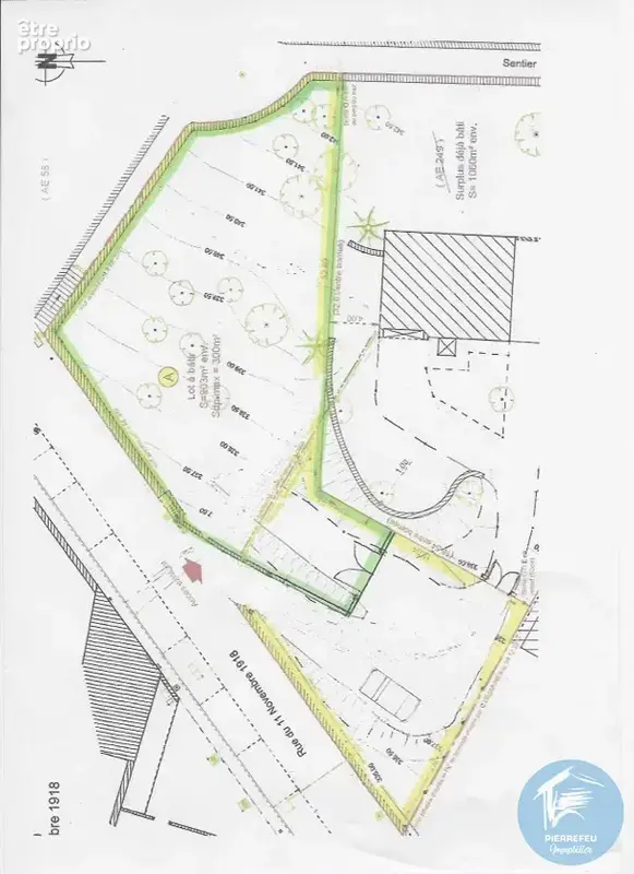 Terrain viabilisé 903m2 - Libre constructeur - Centre Bourg - Le Bois d'Oingt - photo 4