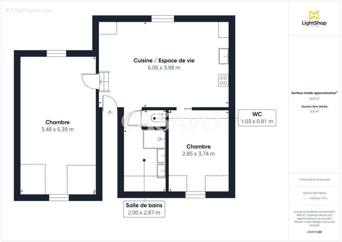 Appartement à PIERRELAYE