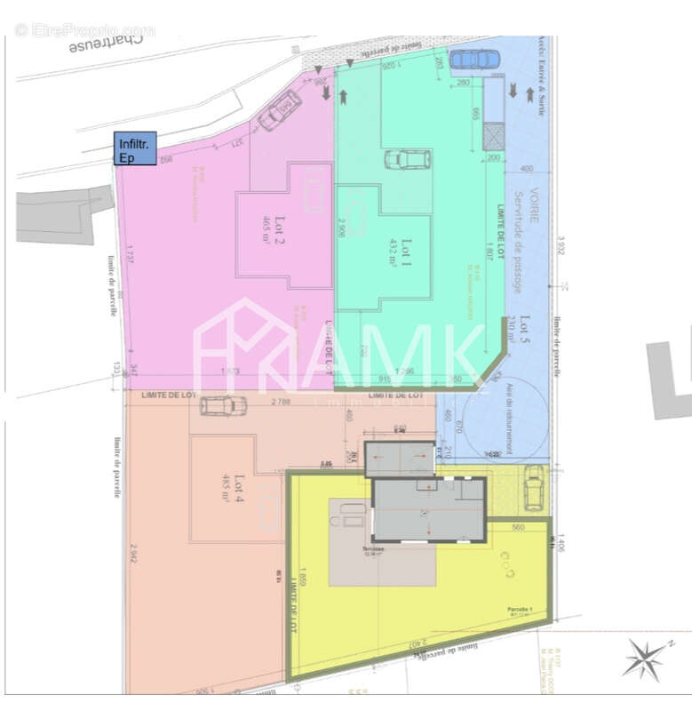 Terrain a batir  a saint-joseph-de-riviere 485m2 - photo 8