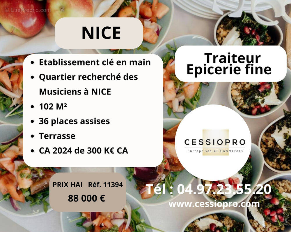 Commerce à NICE